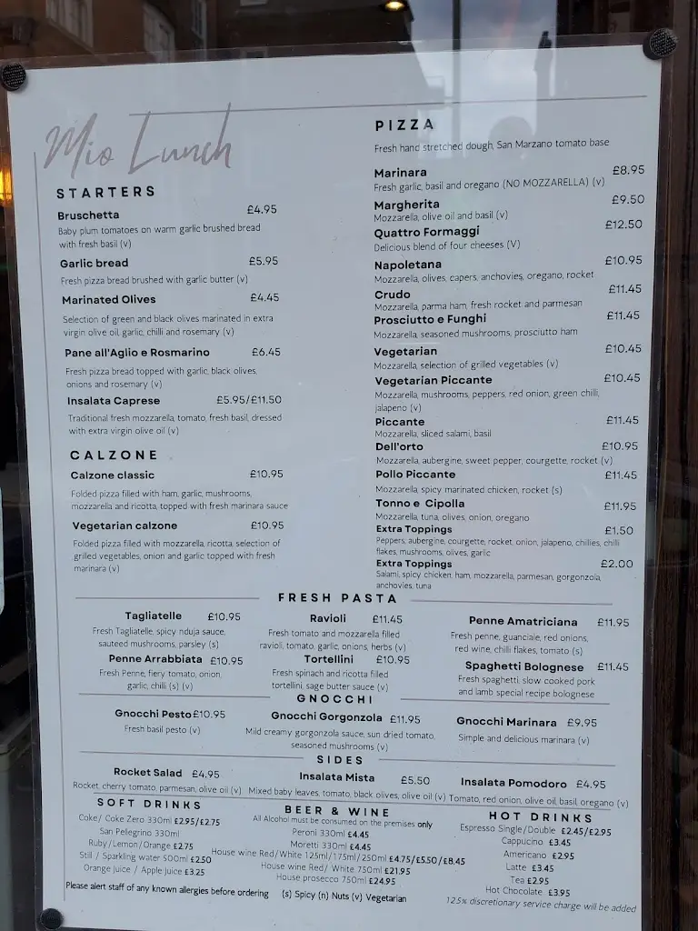 Menu_Mio Restaurant & Bar_City of Westminster_image_2