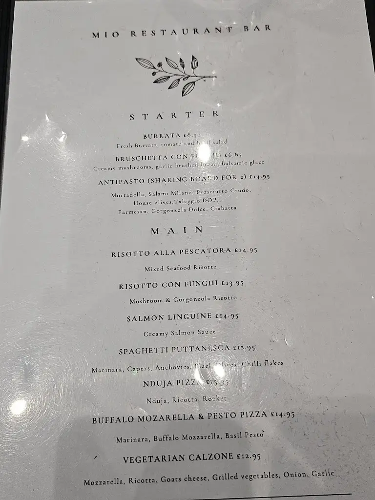 Menu_Mio Restaurant & Bar_City of Westminster_image_3