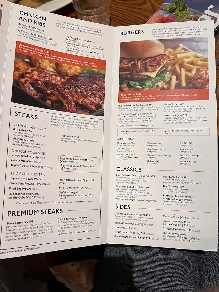 Menu_Crossbush Beefeater_Arundel_image_1