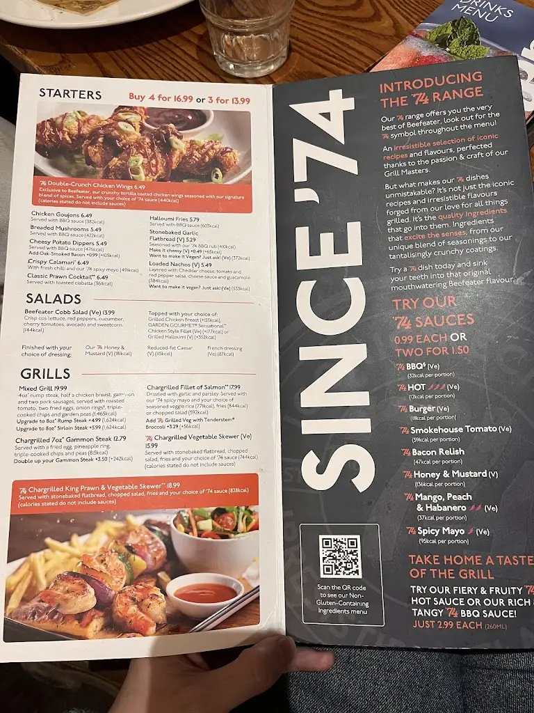 Menu_Crossbush Beefeater_Arundel_image_4