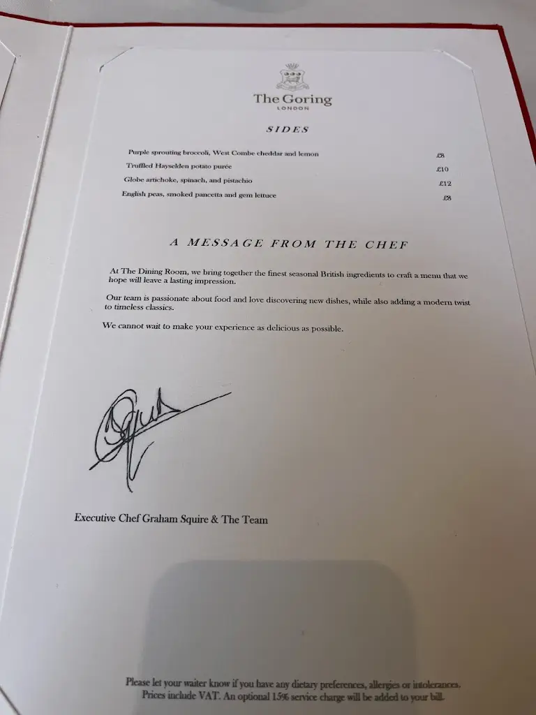 Menu_The Goring Dining Room_City of Westminster_image_4