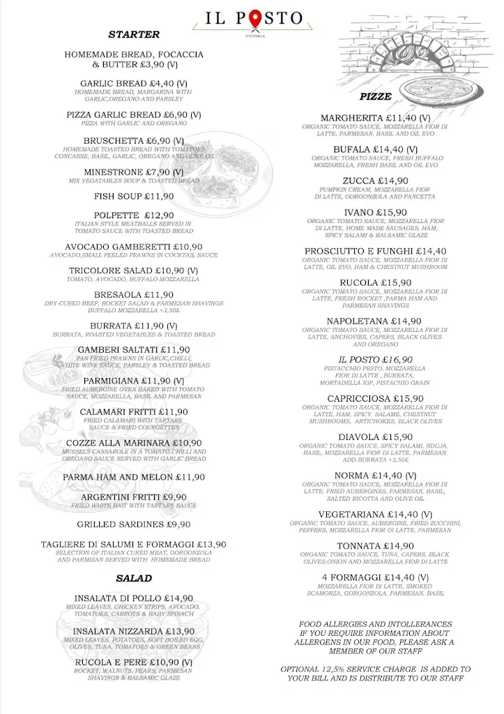 Menu_Il Posto_City of Westminster_image_1