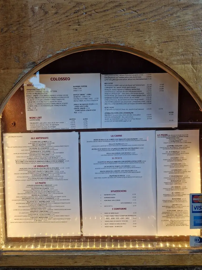 Menu_Colosseo Restaurant_City of Westminster_image_3