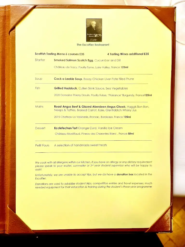 Menu_The Vincent Rooms_City of Westminster_image_4