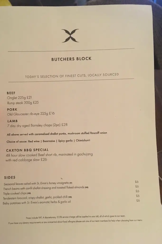 Menu_Caxton Grill_City of Westminster_image_2