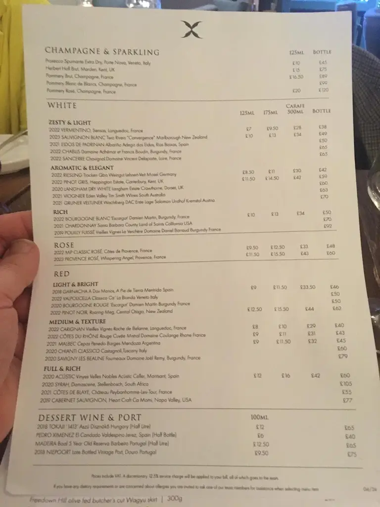 Menu_Caxton Grill_City of Westminster_image_4