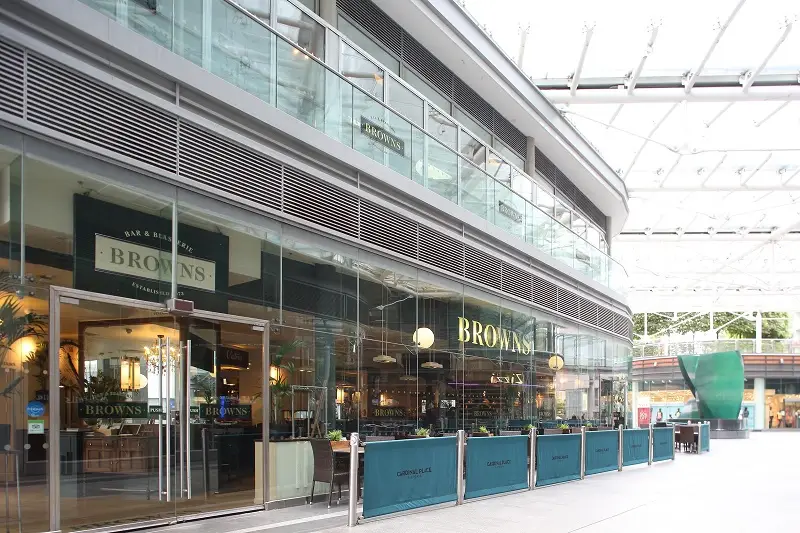 Browns Victoria restaurant in City of Westminster