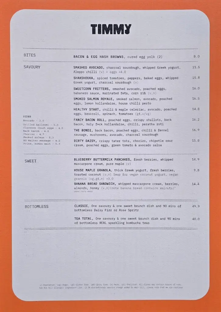 Menu_Timmy Green_City of Westminster_image_2