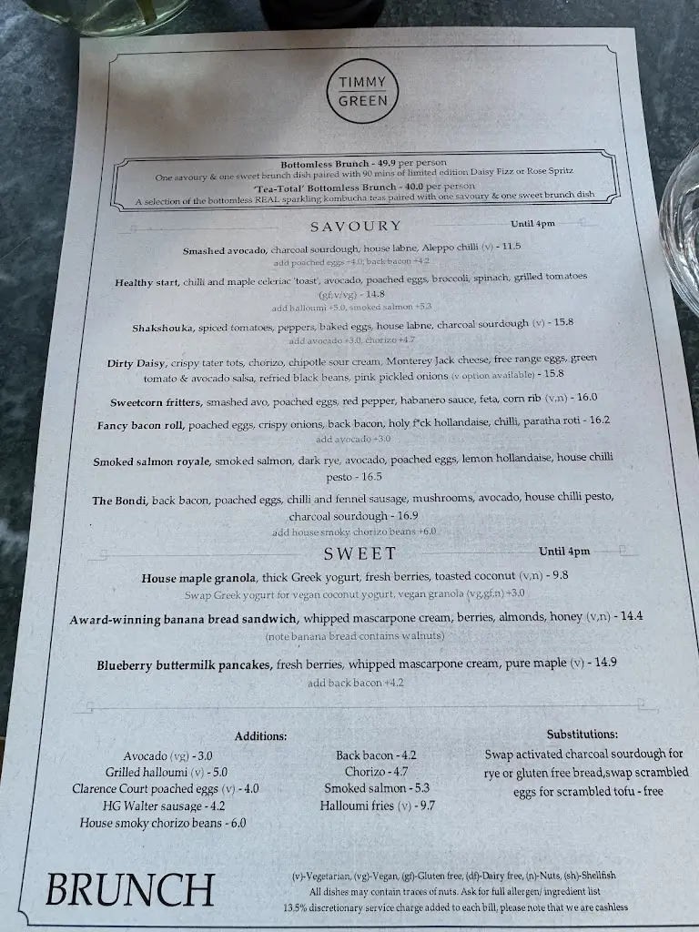 Menu_Timmy Green_City of Westminster_image_3