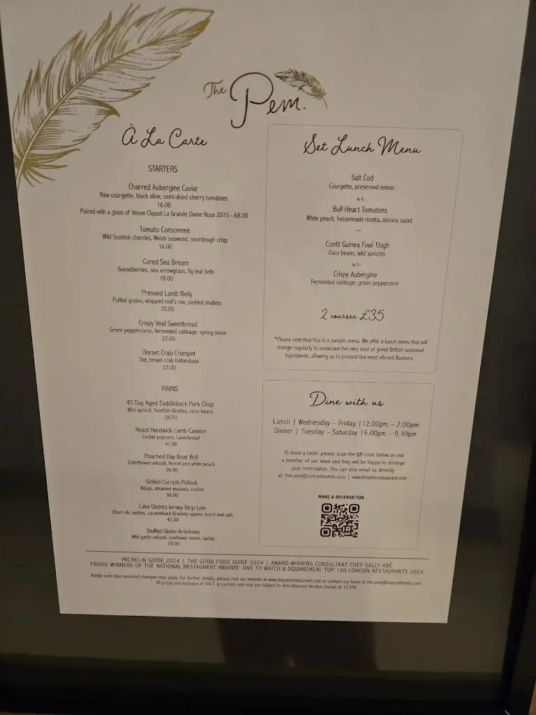 Menu_The Pem_City of Westminster_image_2