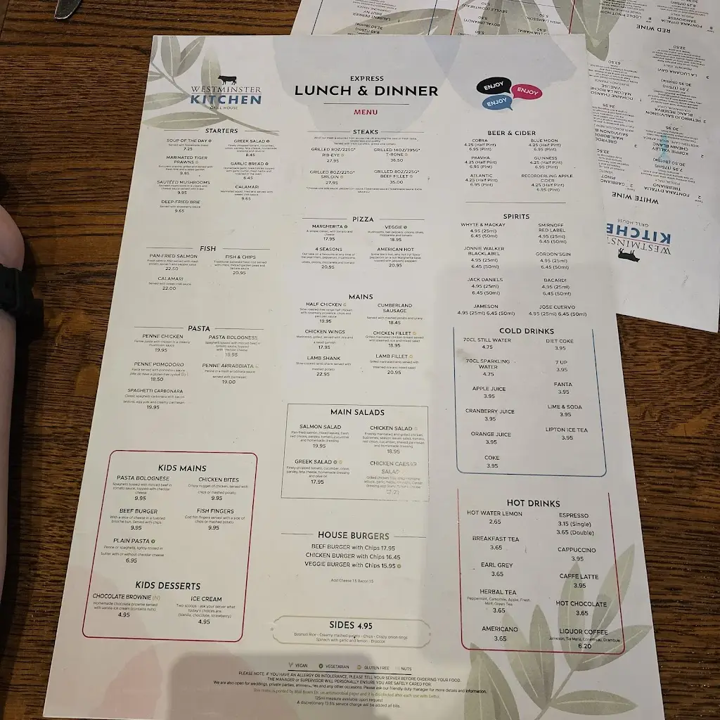 Menu_Westminster Kitchen_City of Westminster_image_1