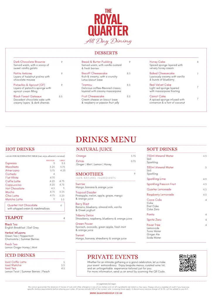 Menu_The Royal Quarter_City of Westminster_image_2