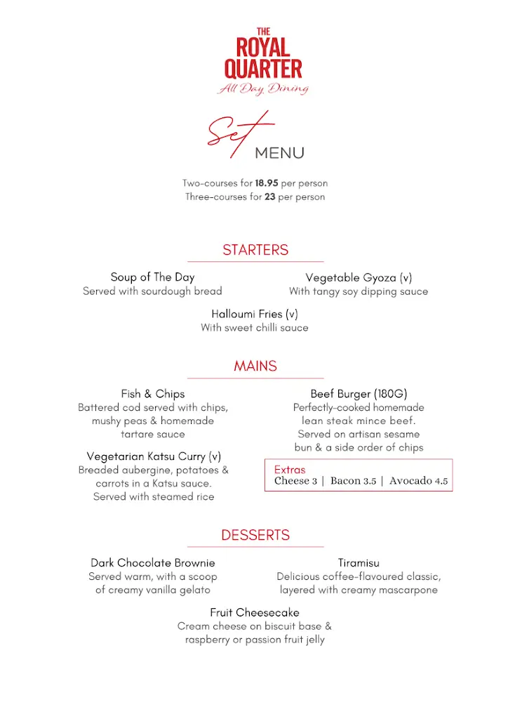 Menu_The Royal Quarter_City of Westminster_image_3