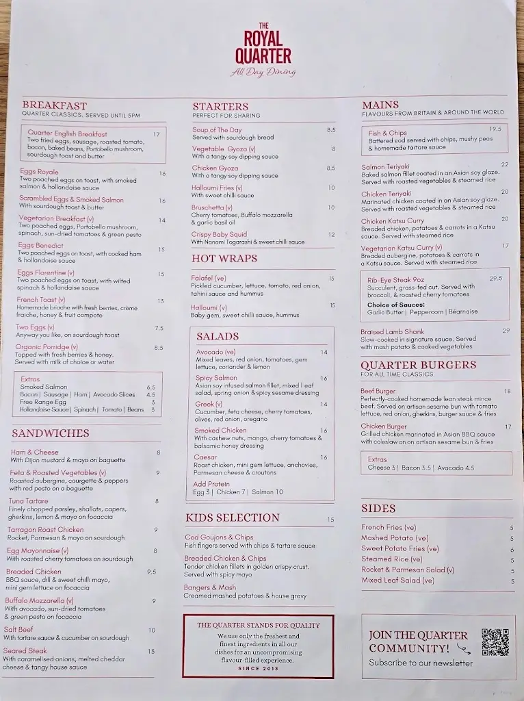Menu_The Royal Quarter_City of Westminster_image_4