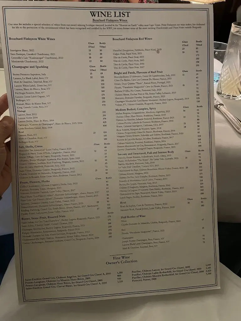 Menu_The English Grill_City of Westminster_image_4