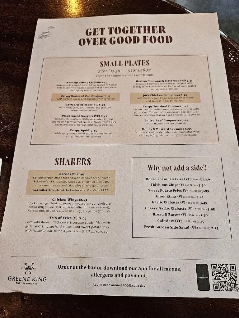 Menu_Adam & Eve_City of Westminster_image_1