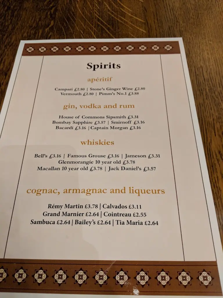 Menu_Members' Dining Room at the House of Commons_City of Westminster_image_2