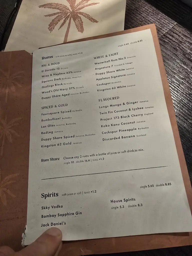 Menu_Turtle Bay Salford Quays_City and Borough of Salford_image_1