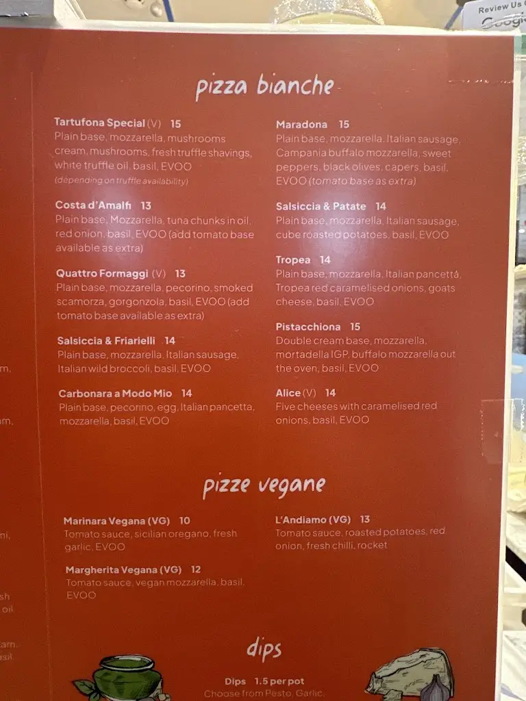 Menu_Italian Good - Pizzeria Napoletana_Addlestone_image_4