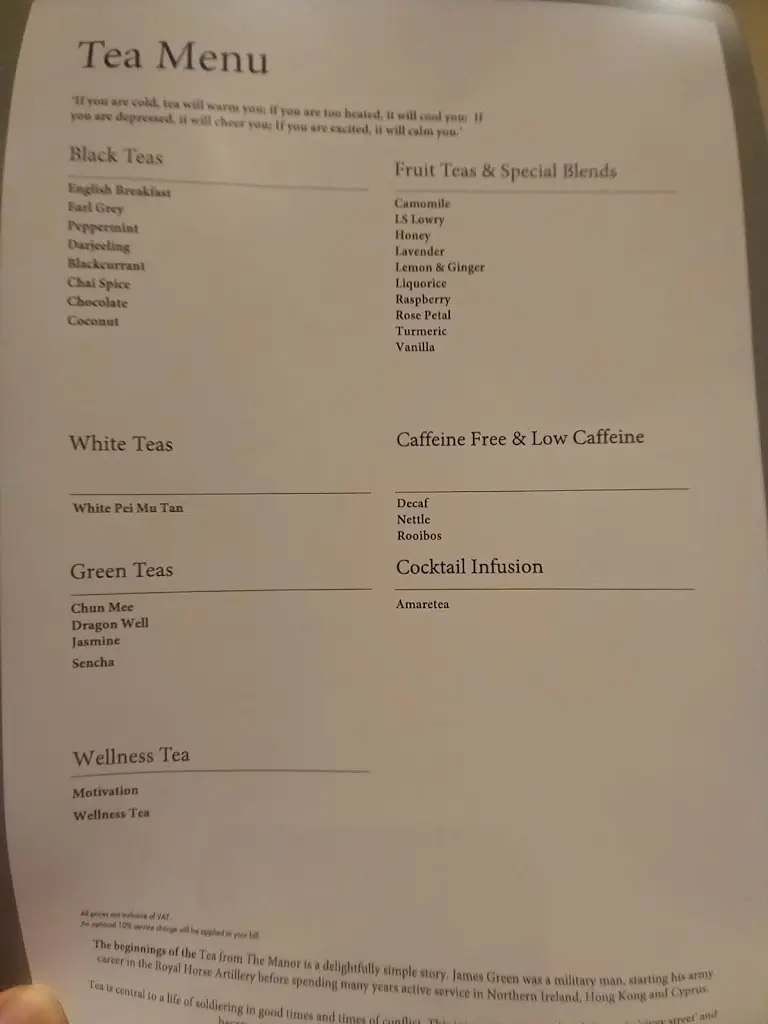 Menu_The River Restaurant_City and Borough of Salford_image_4