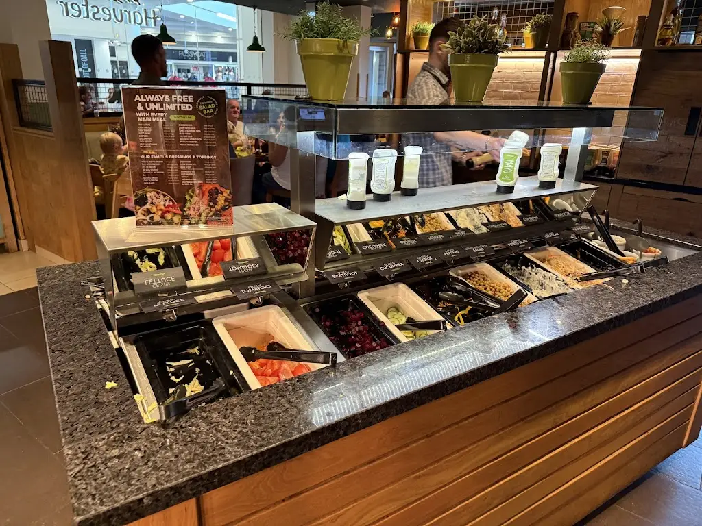 Harvester Quayside Mediacityuk restaurant in City and Borough of Salford