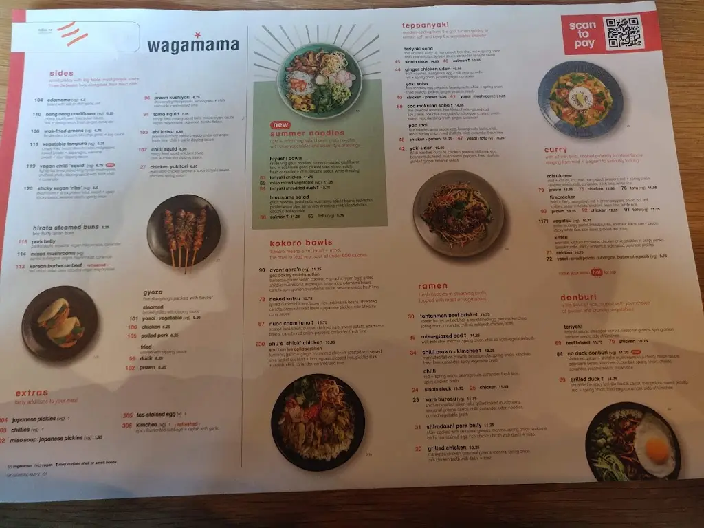 Menu_wagamama manchester media city_City and Borough of Salford_image_2