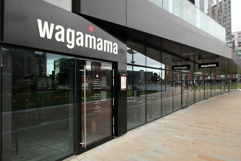 wagamama manchester media city restaurant in City and Borough of Salford
