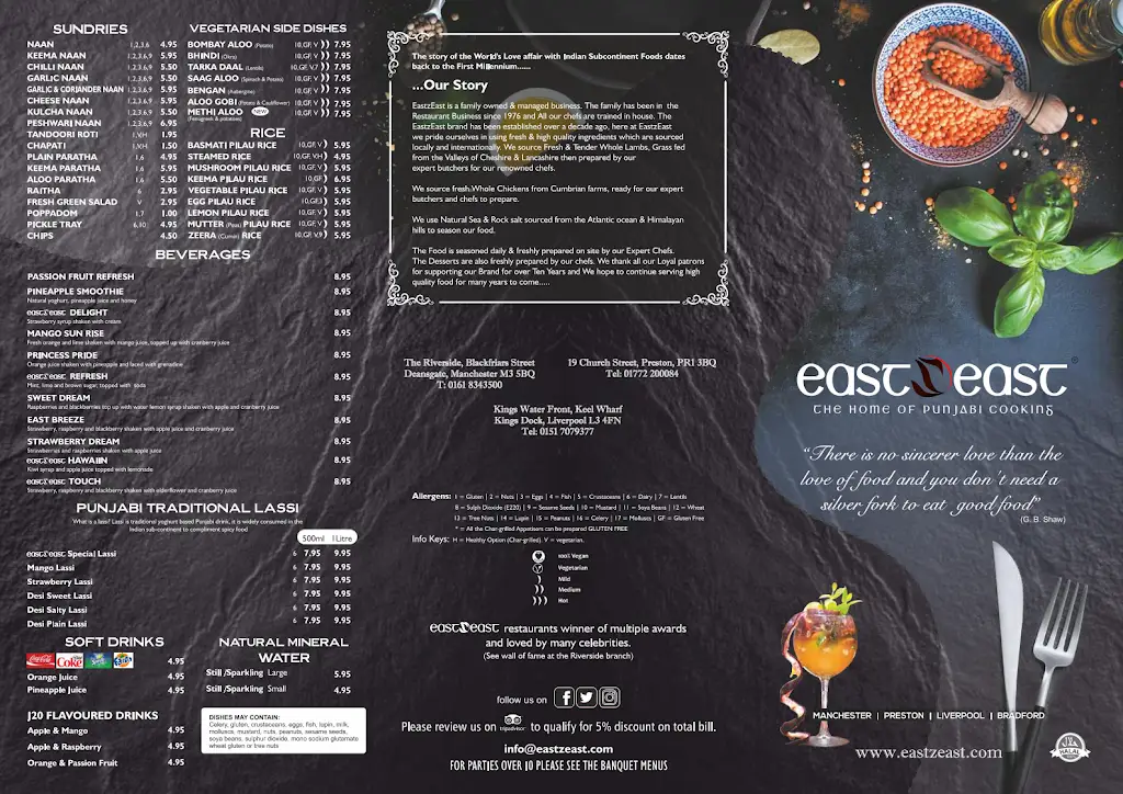 Menu_eastZeast Riverside - Manchester_City and Borough of Salford_image_2