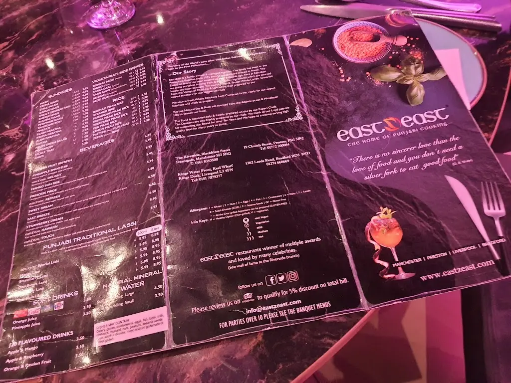 Menu_eastZeast Riverside - Manchester_City and Borough of Salford_image_4