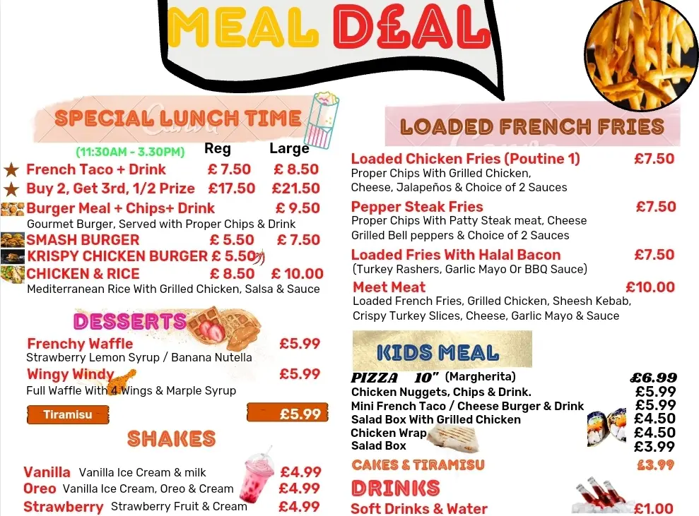 Menu_French Taco'o_City and Borough of Salford_image_3