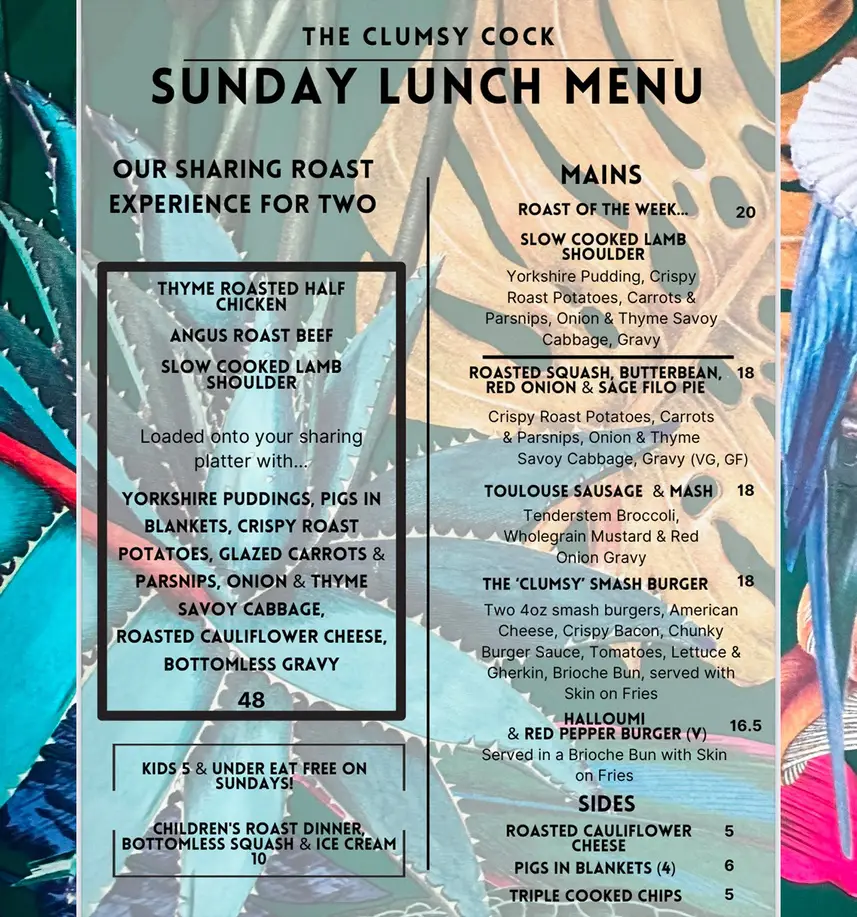 Menu_The Cock Inn_Clare_image_3