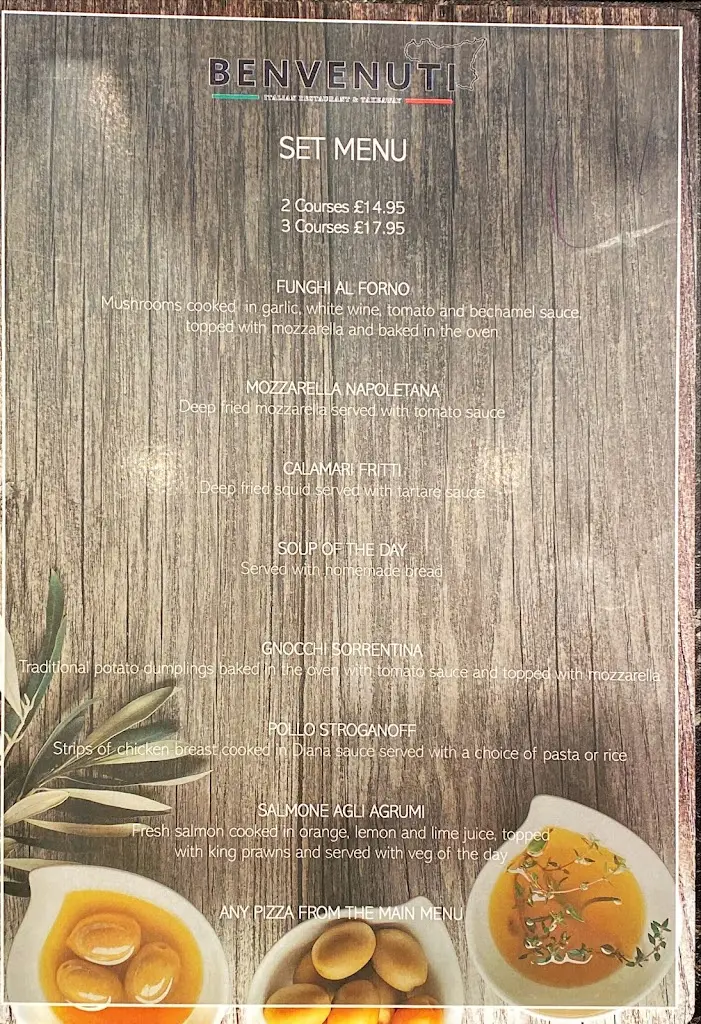 Menu_Benvenuti Cleveleys_Cleveleys_immagine_3