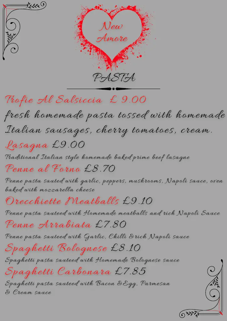 Menu_Benvenuti Cleveleys_Cleveleys_immagine_4