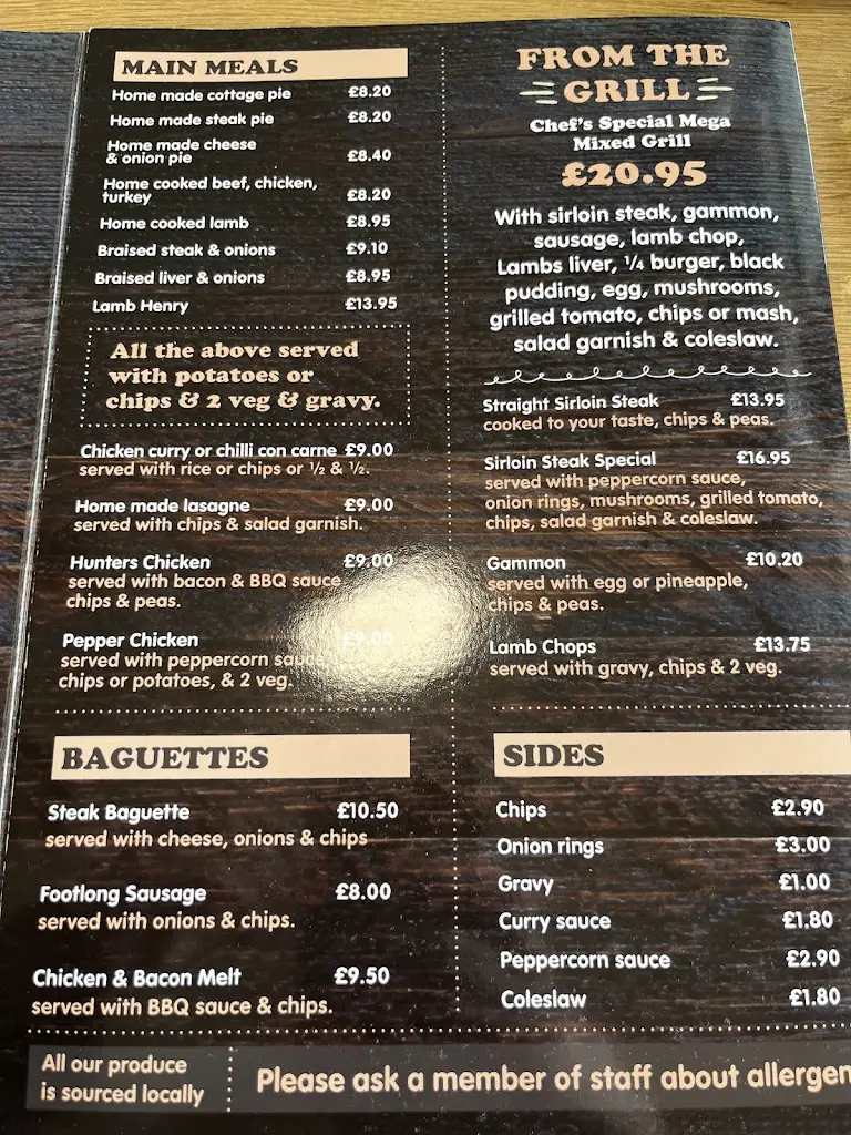 Menu_Carousel – Licensed Diner_Cleveleys_image_1