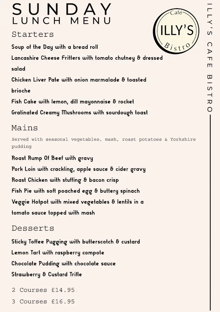 Menu_Illy’s Café Bistro_Cleveleys_image_2