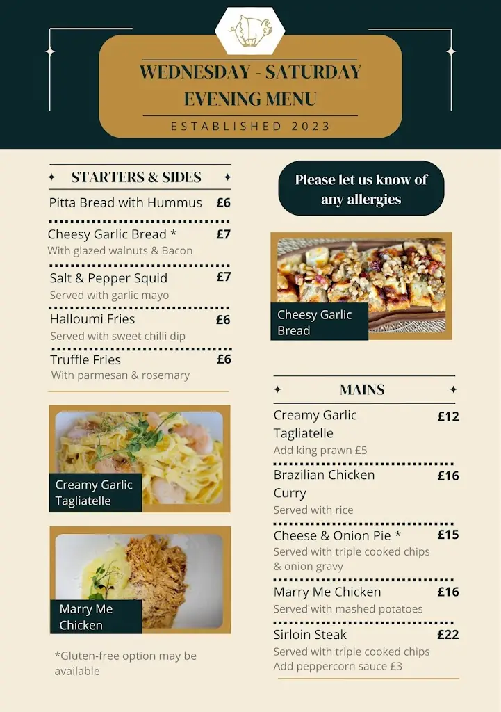 Menu_Frilly Pig Bistro_Cleveleys_image_1