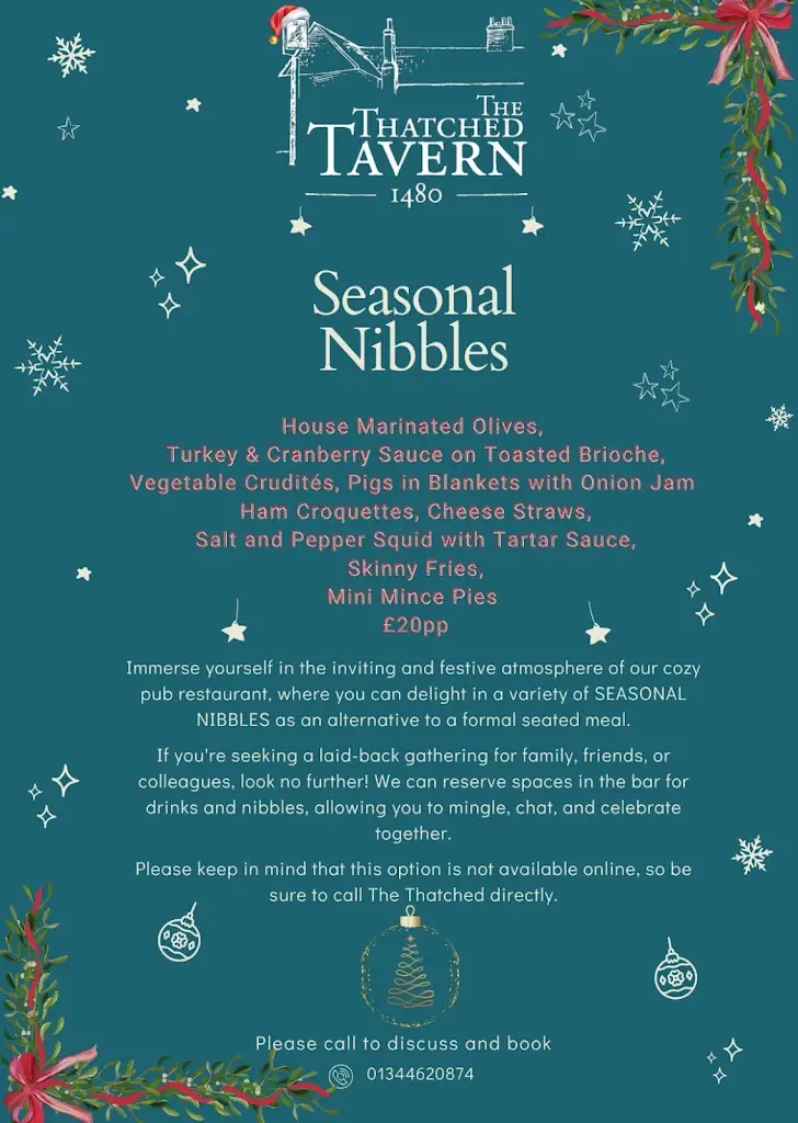 Menu_The Thatched Tavern_Ascot_image_1