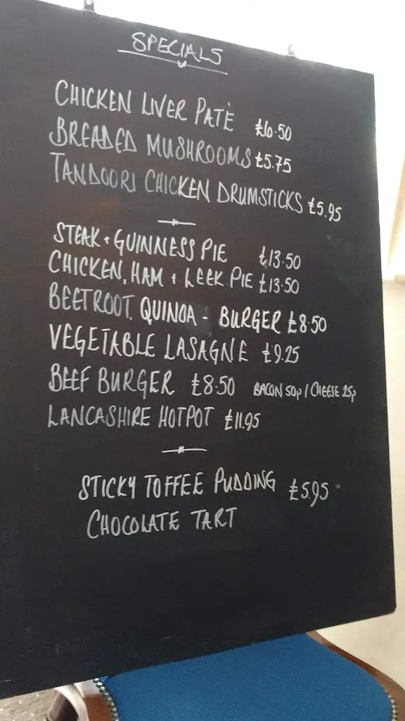 Menu_The Manger_Cockfield_image_2