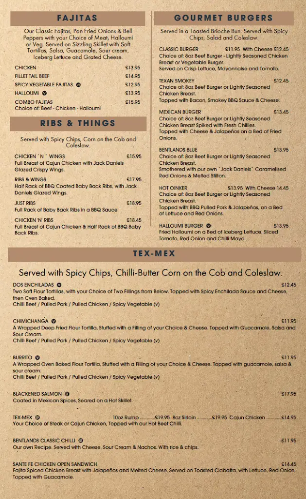 Menu_The Bentlands_Codsall_image_3