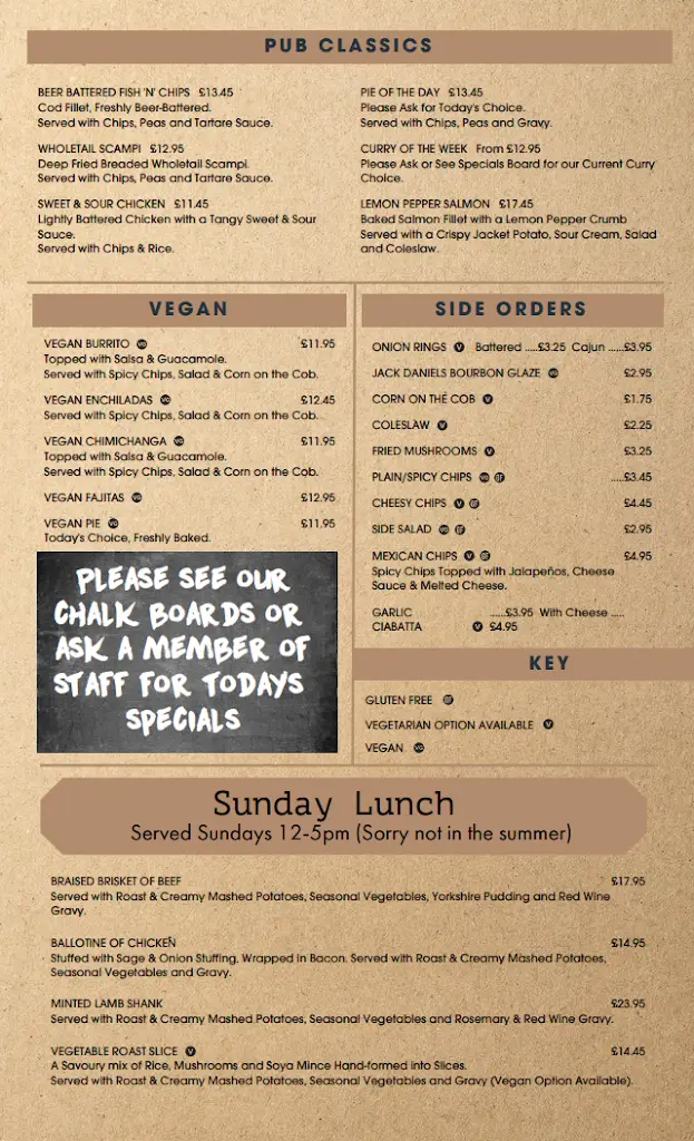 Menu_The Bentlands_Codsall_image_4