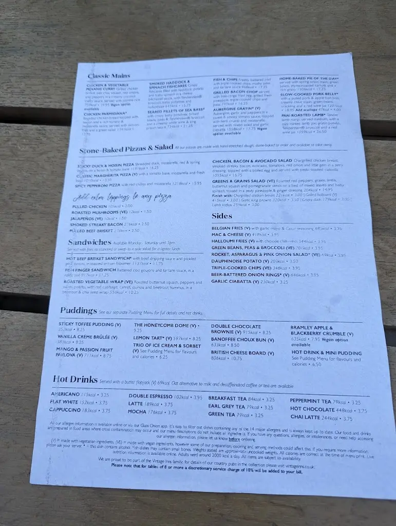 Menu_The Fishers Pond_Colden Common_immagine_1