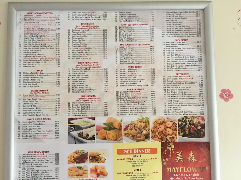 Menu_Mayflower_Colden Common_image_2