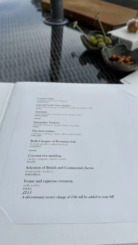 Menu_Restaurant Hywel Jones by Lucknam Park_Colerne_image_1