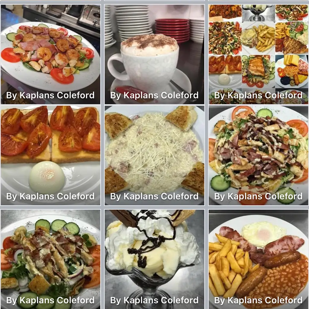 Menu_Kaplan's Cafe In Coleford_Coleford_image_1