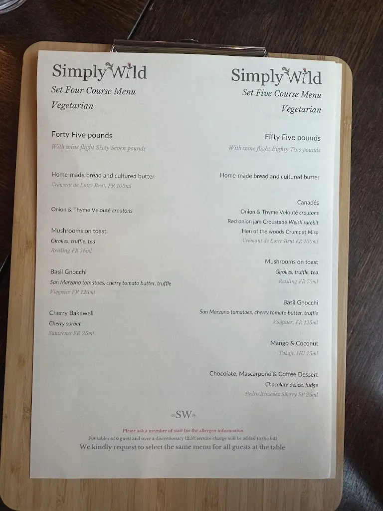 Menu_Simply Wild_Coleford_image_1