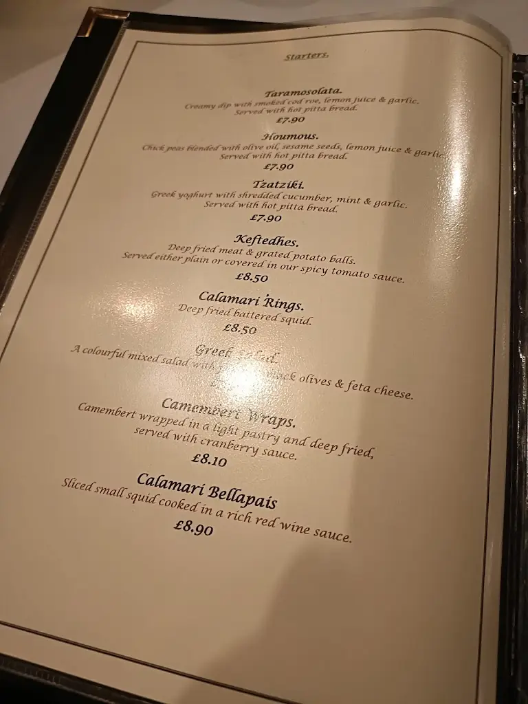 Menu_Bellapais Steak House & Greek Restaurant_Colchester_image_3