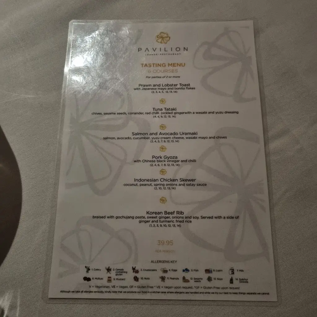 Menu_Pavilion Restaurant_Colchester_image_2