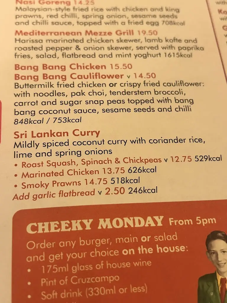 Menu_Romano Lounge_Colchester_image_1