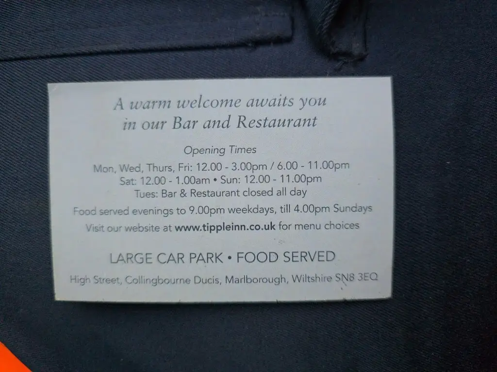 Dan Halsall_The Tipple Inn_Collingbourne Kingston_review