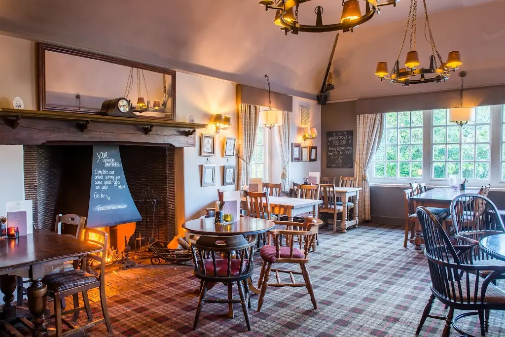 The Drum Inn restaurant in Cockington